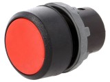Comutator acționat prin apăsare 22mm roșu
