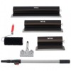 Set 3 gletire finisaj, 400,600,800 mm cu maner telescopic si rulou pentru glet, Yato