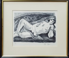 VALENTRIN POPA - NUD PE CANAPEA foto