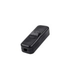 Intrerupator pe fir ON-OFF 3A 250V negru cu retinere, Oem