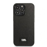 Husa Cover Karl Lagerfeld Saffiano Plaque pentru iPhone 13 Pro Black