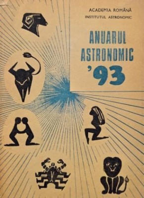 Anuarul astronomic &amp;#039;93 foto