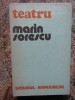 Teatru Marin Sorescu, Scrisul Romanesc 1980, 199 pagini, editie cartonata