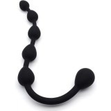 Bile Anale Merra Anal Beads, Silicon, Negru, 29.5 cm, Guilty Toys, Backdoor Pleasure