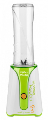 Blender Smoothie maker GALLET MILLAU MS590, 350 W, bol 600 ml BPA free, alb cu verde foto