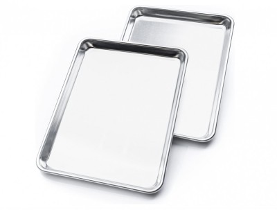 Set 2 tavi de copt din aluminiu KITCHENATICS, 24.4 x 33 cm - RESIGILAT foto