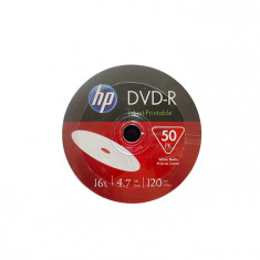 DVD-R HP, 4.7 GB, 16x, 50 bucati/bulk in folie foto