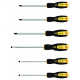 Set 6 surubelnite Topmaster 224501, Crom Vanadiu, cap magnetic