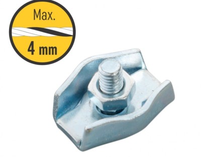 Conector fir 2-4 mm, simplu (AGR0110) foto
