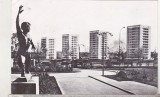 Bnk cp Bucuresti - Vedere din cartierul Floresca - circulata, Printata