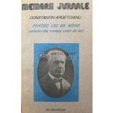 Pentru cei de miine: amintiri din vremea celor de ieri, vol. 2, part. 4. 1913-1916 - 1991 - Constantin Argetoianu (Y43)