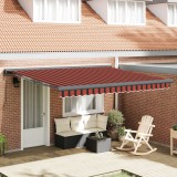 Cumpara ieftin Copertina retractabila Rosu si Negru 350 x 250 cm