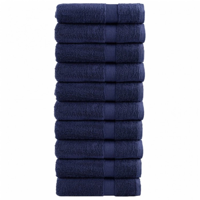 vidaXL Prosoape de m&acirc;ini premium SOLUND 10buc 50x100cm 600gsm