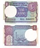 India 1 Rupie 1990 P-78Ae UNC