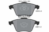 Set placute frana disc Ford Focus II; Mazda 3; Saab 9-3, 9-3X; Volvo C30, C70 II, S40 II, V40, V40 Cross Country, V50 Motor 1, 1.6, 1.6 D, 72.9 mm,
