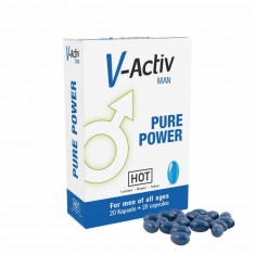 Pastile pentru erectie si potenta, HOT V-Active ?, 20 capsule - Original foto