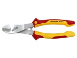Clește lateral izolat 180mm pentru tăiere oțel 1kVAC