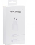 Incarcator compatibil cu iPhone 14/13/12/11/Pro/Pro Max/iPad/AirPods, cablu de date Lightning, Fast charge 20W