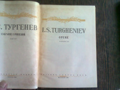 OPERE - I.S. TURGHENIEV VOL. VIII Nuvele si povestiri foto