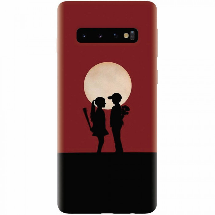 Husa silicon pentru Samsung Galaxy S10 Plus, Boy Girl Love Story