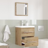 VidaXL Dulap de Baie Stejar artisanal 41 x 38.5 x 48 cm Lemn compozit