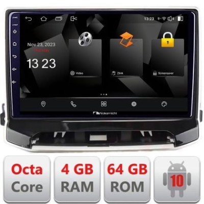 Navigatie Jeep Compass 2021- Nakamichi NAM5510 Qled Octa Core 720p 4+64 DSP 360 camera carplay android auto CarStore Technology foto