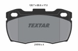 Set placute frana TEXTAR 2151902