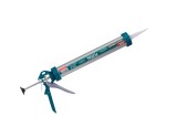 TOTAL - PISTOL PENTRU SILICON - 15&quot; - MANER ALUMINIU (INDUSTRIAL) PowerTool TopQuality