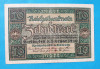 GERMANIA 10 Mark 1920 - Bancnota veche originala - Superba