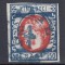 ROMANIA 1869 LP 29 b REGELE CAROL I CU FAVORITI VALOAREA 50 BANI STAMPILAT
