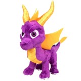 Jucarie din plus si material textil Spyro in picioare, 32 cm