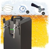 STREAM 50K Dozator Bere Set Complet 2-linii 55 L/h cu Cutie Bere și Răcitor Uscat