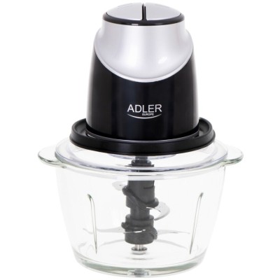 Tocator electric Adler AD 4082, 550 W, 2 viteze, Bol sticla 1.2 l, Negru foto