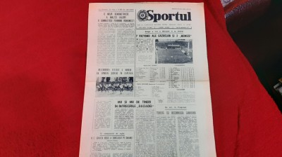 Ziar Sportul 26 09 1977 foto
