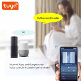 Sina perdea, draperie PNI PT9234S lungime 4m, compatibila cu motor inteligent PNI SafeHome PT923