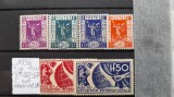 1936-Franta-YT322-327-Exp.Paris-c.set-MNH+MLH-YT=+80 E, Stampilat