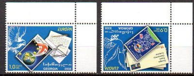 GEORGIA 2008, EUROPA CEPT, serie neuzata, MNH foto