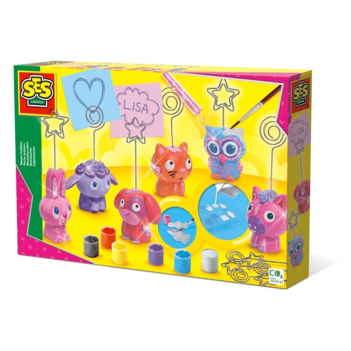 Set creativ mulaj si pictura &ndash; Suporturi pentru notite si poze