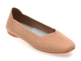 Cumpara ieftin Balerini IMAGE bej, MS0928, din material textil