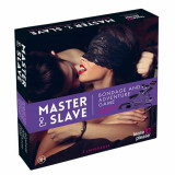 Joc erotic cu accesorii - Master &amp;amp;amp; Slave Bondage Game Purple
