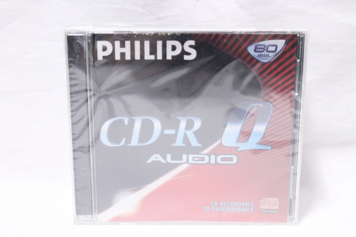 5 x Audio CD-R Q Philips 700 MB 80 min - sigilate