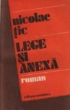 Lege si anexa - Roman