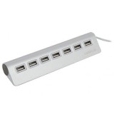 HUB USB 2.0 ALUMINIU 7 PORTURI OMEGA OUH7AL