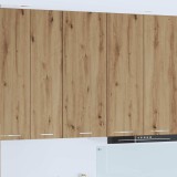 vidaXL Dulap suspendat cu ușă Riga Stejar Artizanal 40 x 31 x 100 cm 884345