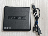 DVD Writer extern Samsung SE-S084D/TSBS, negru, Retail, USB2.0 - poze reale, DVD-RW