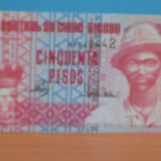 GUINE - BISSAU - 1990 - 50 PESOS - UNC .