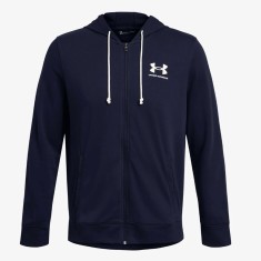 UNDER ARMOUR &ndash; Hanorac bărbați UA Rival Terry LC Full Zip Bleumarin