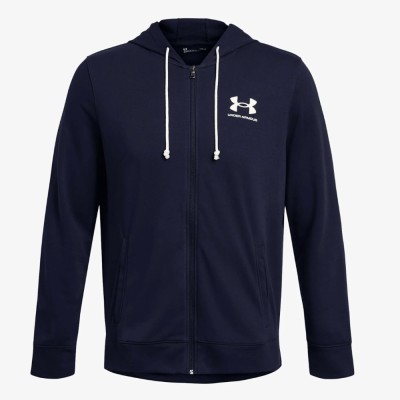 UNDER ARMOUR &amp;ndash; Hanorac bărbați UA Rival Terry LC Full Zip Bleumarin foto