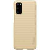 Husa Plastic Nillkin Super Frosted pentru Samsung Galaxy S20 G980 / Samsung Galaxy S20 5G G981, Aurie