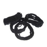 Set 4 elastice negre plasa